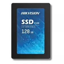 Ssd Hikvision 128gb E100 Sata 3 2,5 550/500 Mbs Hs-ssd-e100 Cor Preto