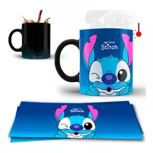 Taza Mágica Disney Stitch 325ml Lilo & Stitch Cafe 24hrs 