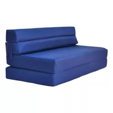 Sofá Cama Matrimonial Sillón Puff Plegable 10cmx190cmx135cm