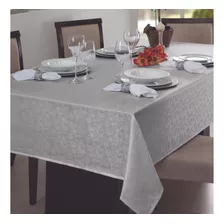 Toalha De Mesa Jantar Retangular Impermeável 8 Lugares