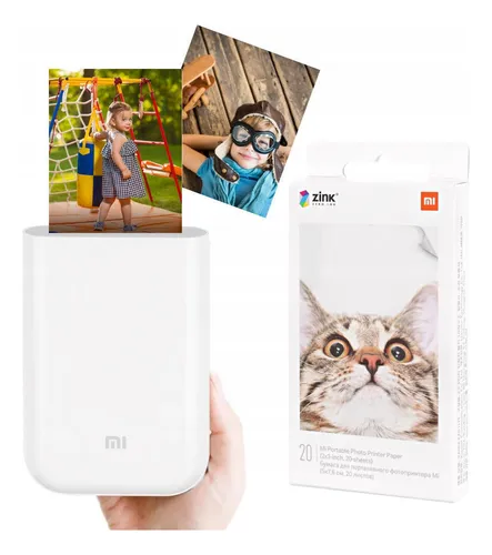 Segunda imagem para pesquisa de mini impressora portatil xiaomi mi portable photo printer