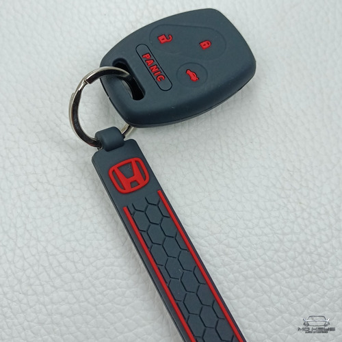 Silicon Funda Llave Honda Civic Accord Con Correa Alta Calid Foto 5