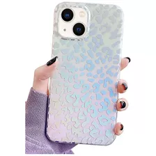 Funda Para iPhone 13 6.1 Pulgada Shiny Leopard Tpu + Duro-02