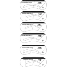 Stencil Para Cejas - Andrea Pellegrino
