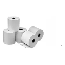 Paquete 10 Rollos Papel Contometro Termico 57x45mm 55g 57x45