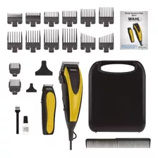 Cortadora De Cabello Y Barba Wahl 3024663 Groompro Amarillo