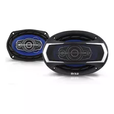 Kit 2 Parlantes B52 Wa-9312 Auto 700w Max 5 Vías 6x9'' 101db