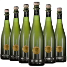 Espumante Novecento Extra Brut 750 Ml Botella Bebida Caja X6