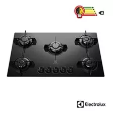 Cooktop Gás Electrolux Mesa De Vidro 05 Bocas Preto - Ke5gp