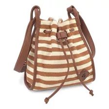 Bolsa Saco Feminina Up4you Marrom Original