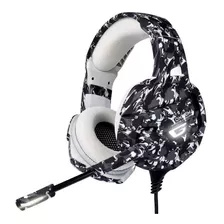 Auricular Gamer Onikuma K5 Camou Grey Con Luz Led