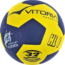 Bola Handebol Oficial Vitoria Gripp Pu H3l, H2l E H1l