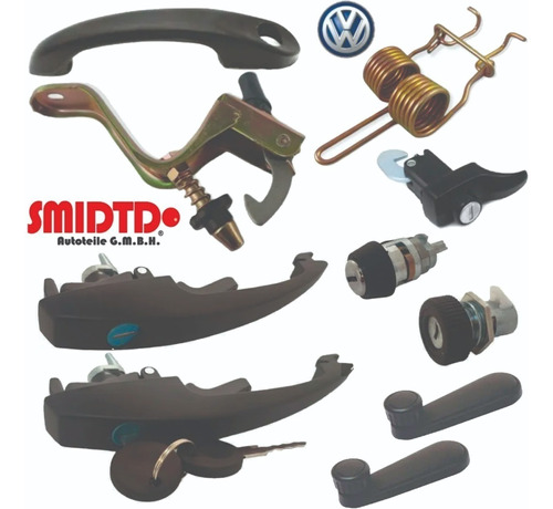 Kit Chapas Manijas Estribos Cilindr Vw Sedan 1.6 93-04 Vocho Foto 4