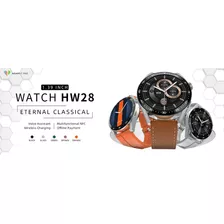 Smartwatch Hw28 Nfc Gps Assistente Por Voz