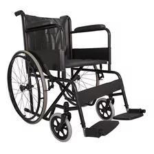 Silla De Ruedas Estándar Pintada De Negro Tme875 