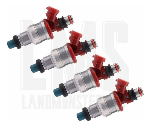 Set Inyectores Gasolina Toyota Pickup Dlx 1995 2.4l Foto 4