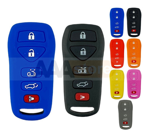 Funda Silicon Protector Control Nissan Quest 2004-2010 5 Bot Foto 6