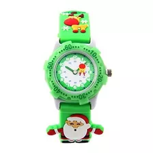 Reloj De La Historieta 3d Eleoption Kid Para Niños Niñas 3-1