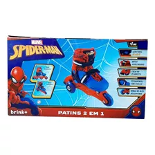 Patins Inline Spider Man 28 Até 31, Homem Aranha