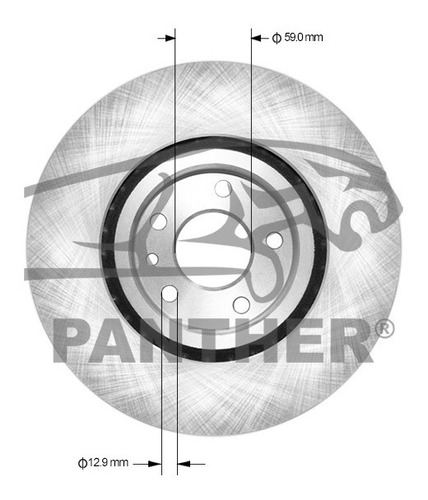 Disco Panther Dpa1127 Del Alfa Romeo 164 1992 Foto 5