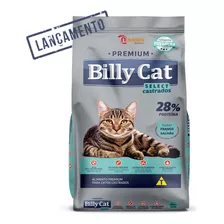 Billy Cat Select Castrado Ração Premium Frango E Salmão 15kg