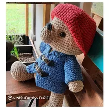 Paddington Bear!! Oso Crochet Amigurumi!! Edicion Limitada!!