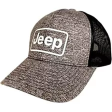 Jeep Premium Block Logo Snapback Trucker Hat Logotipo Alta