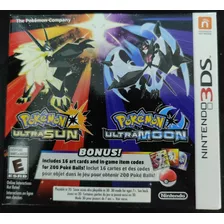 3ds Pokemon Ultra Sun/ultra Moon Veteran Trainers Dual Pack