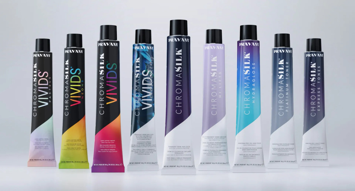 Tinta Pravana Chromasilk 90 Ml 10.08 Rubio Perla Extra Claro Transparente 3