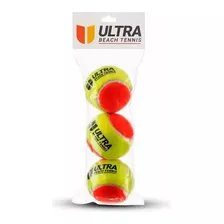 Bola De Beach Tennis Ultra - Pack Com 3 Bolas