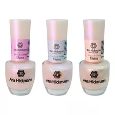 Kit Esmalte Ana Hickmann Lendas Do Oceano Efeitos 3 Cores