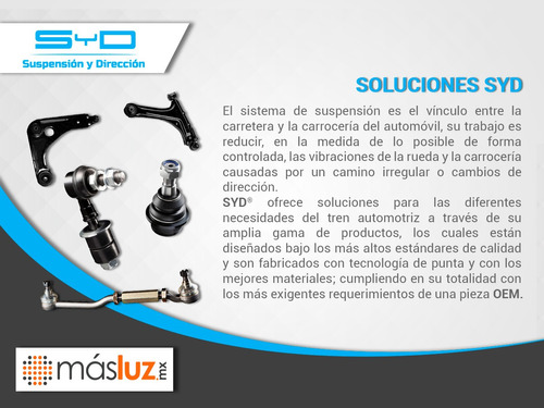 Kit Bases Para Amortiguador Delanteras Saturn Lw2 00 Syd Foto 4