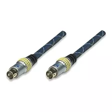 Manhattan Cable S-video Macho A Macho De 5 Pies, Azul