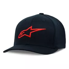 Boné Ageless Curve Ag Preto/vermelho Alpinestars