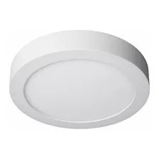 Lu-ce´s Plafón Aplique Redondo Led 18 W Ventilador O Techo Color Blanco (luz Cálida)