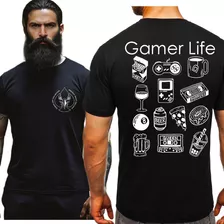 Camiseta Masculina Algodão Coevo Gamer Life