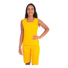 Conjunto Uniforme Domestica Babá Camareira Faxineira Copeira