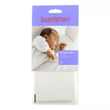 Babybjorn Sábana Bajera Para Cuna - Blanco Orgánico