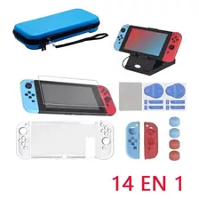 Accesorios De Chasis Nintendo Switch Oled 14 En 1 Para El Ki