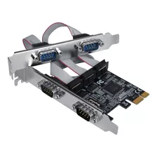 Siig Legacy And Beyond Series Quad (4 Port) Serial Rs-232 Pcie Card With 16c550 Uart