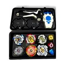 Estuche, Valija Trompos Beyblades Metal X 6 Y 2 Lanzadores