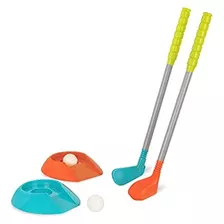 Battat Juego De Golf Para Niños, 2 Palos De Golf, 2 Pelot