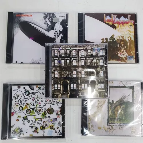 Kit 5 Cds Led Zeppelin - Vol. 1,2,3,4 E Physical Graffiti