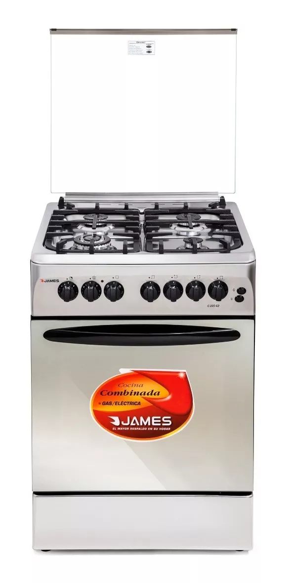 Cocina James Combinada Triple Corona Horno Electrico C225 G2