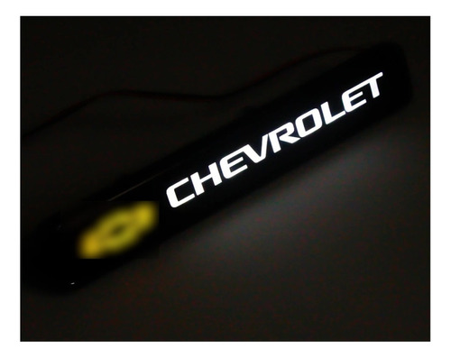 Emblema Chevrolet Led Camaro C10 Silverado Aveo Trax Cheyen Foto 2