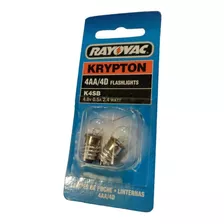 Bombillo Linterna Krypton Rayovac K4sb 4.8v 0.5a 2.4w