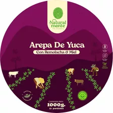 Arepa De Yuca Con Remolacha Y Miel 1000 Gr