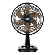 Ventilador De Mesa 30cm Turbo Preto/bronze 127v Ventimais Cor Da Estrutura Preto Cor Das Pás Bronze Diâmetro 30 Cm Frequência 60 Material Das Pás Plástico Quantidade De Pás 6 110v