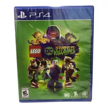 Lego Dc Super Villanos Ps4 Nuevo Fisico Envio Gratis!