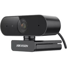 Cámara Web Hikvision Ds-u02 Hd 1080p Negra